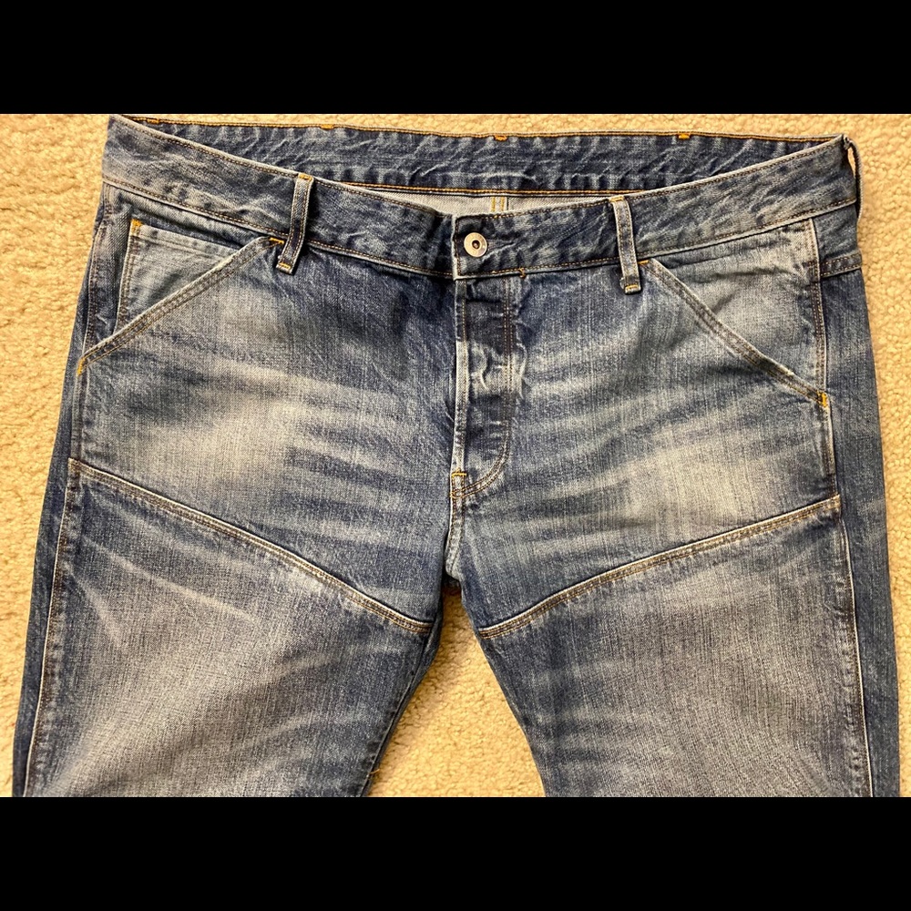GStar Moto Style Denim Jeans